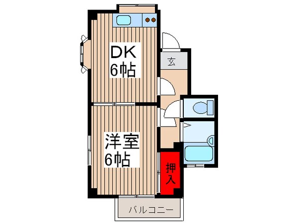 天山の物件間取画像